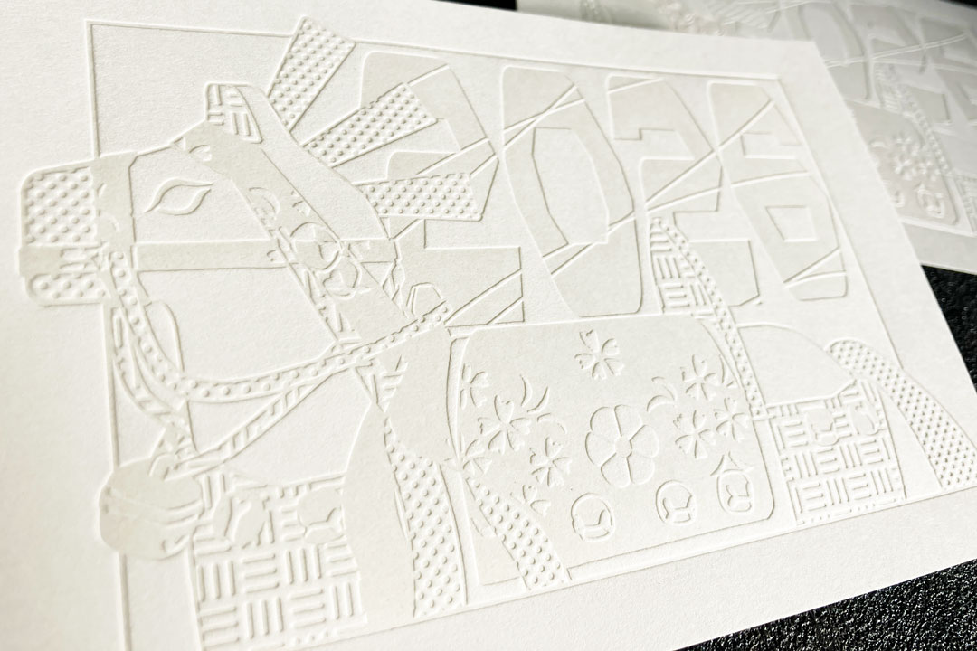 製作事例 No.32 箔押し名刺印刷のイメージ画像1